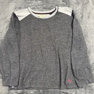 Tommy Bahama Pullover Mens Large Gray Long Sleeve Cotton Blend Crew Neck 229901